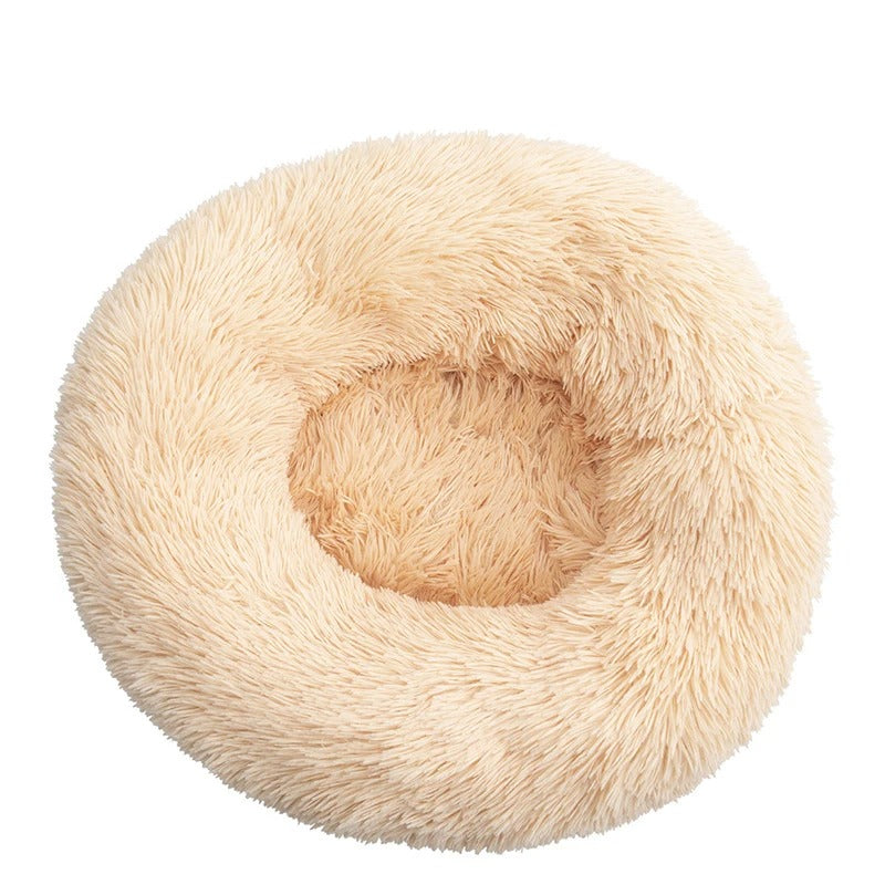 40-110CM ROUND PLUSH PET BED